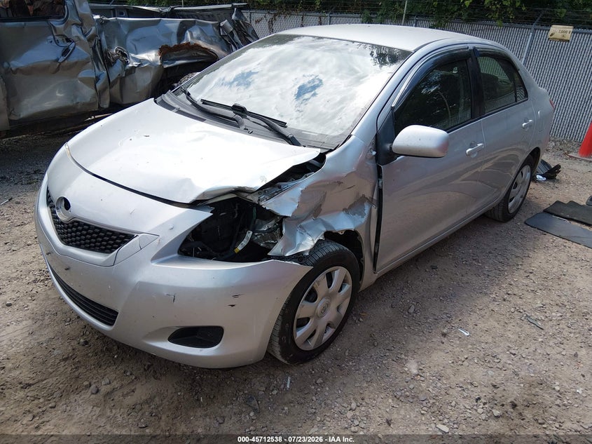Vin: jtdbt4k31a4071345, lot: 46211194, toyota yaris 20102