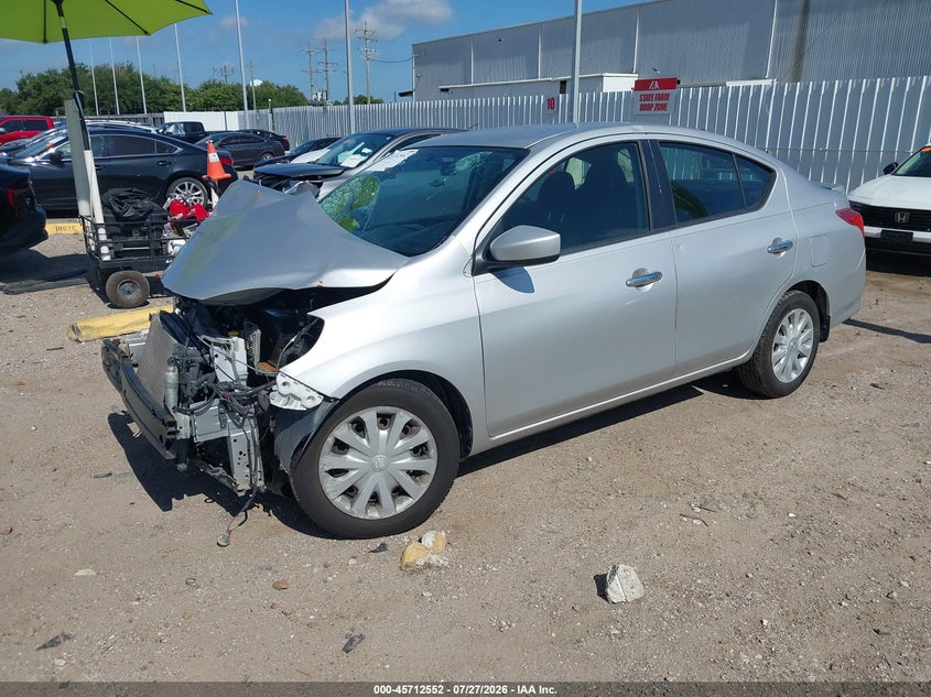 Vin: 3n1cn7ap5fl869744, lot: 46211208, nissan versa 1.6 sv 20152
