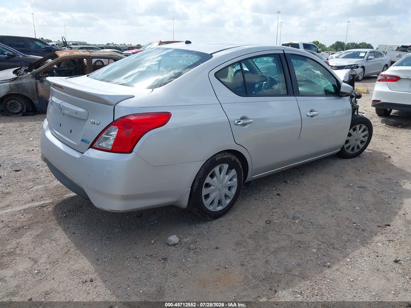 Vin: 3n1cn7ap5fl869744, lot: 46211208, nissan versa 1.6 sv 20154