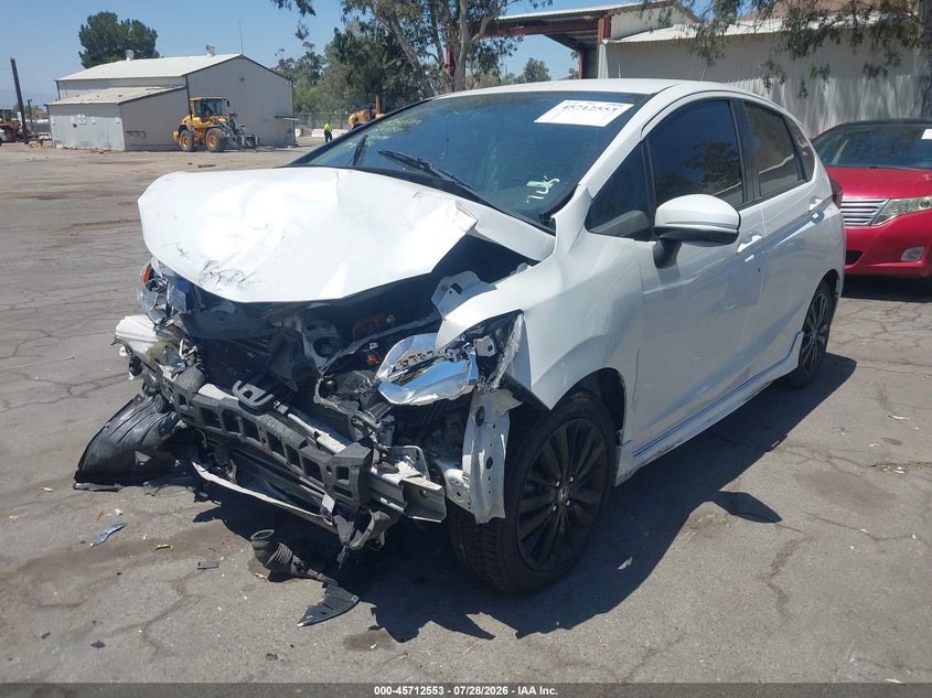 Vin: 3hggk5h67km752813, lot: 46211209, honda fit sport 20192