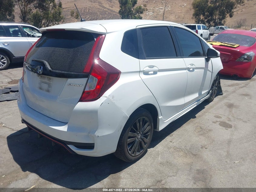 Vin: 3hggk5h67km752813, lot: 46211209, honda fit sport 20194