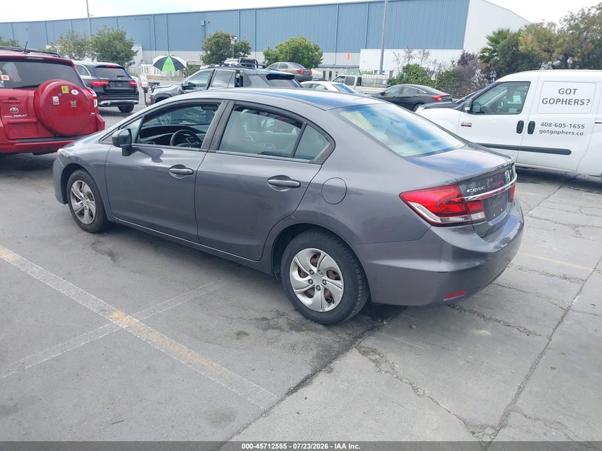 2015 HONDA CIVIC auction photo 3