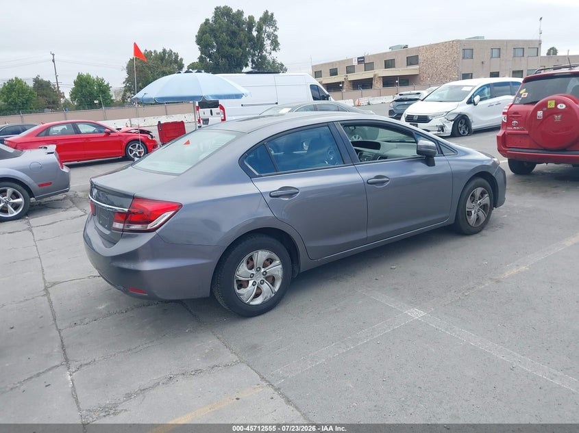 2015 HONDA CIVIC auction photo 4