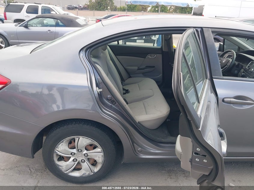 2015 HONDA CIVIC auction photo 8