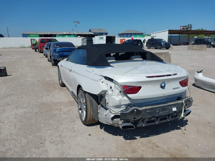 Vin: wbayp9c52fd169977, lot: 46211215, bmw 650i 20153