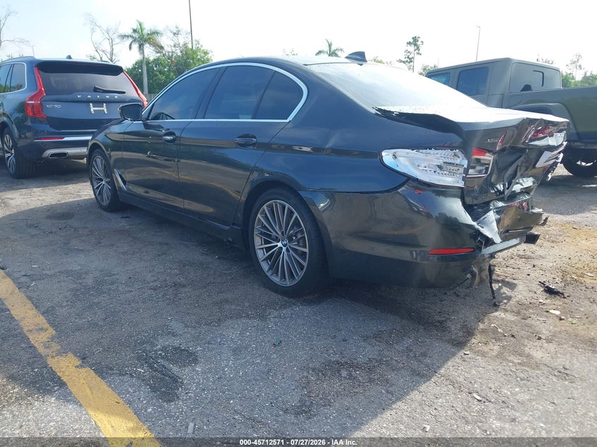 Vin: wbaja7c59jwa73156, lot: 46211227, bmw 530i xdrive 20183
