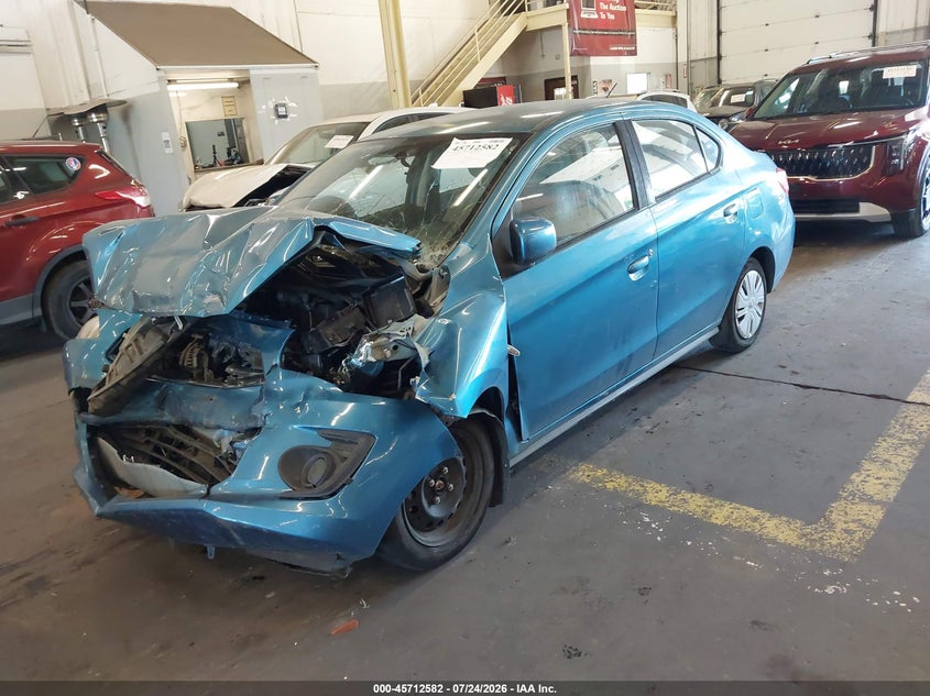 Vin: ml32f3fj4khf18938, lot: 46211238, mitsubishi mirage g4 es/rf 20192