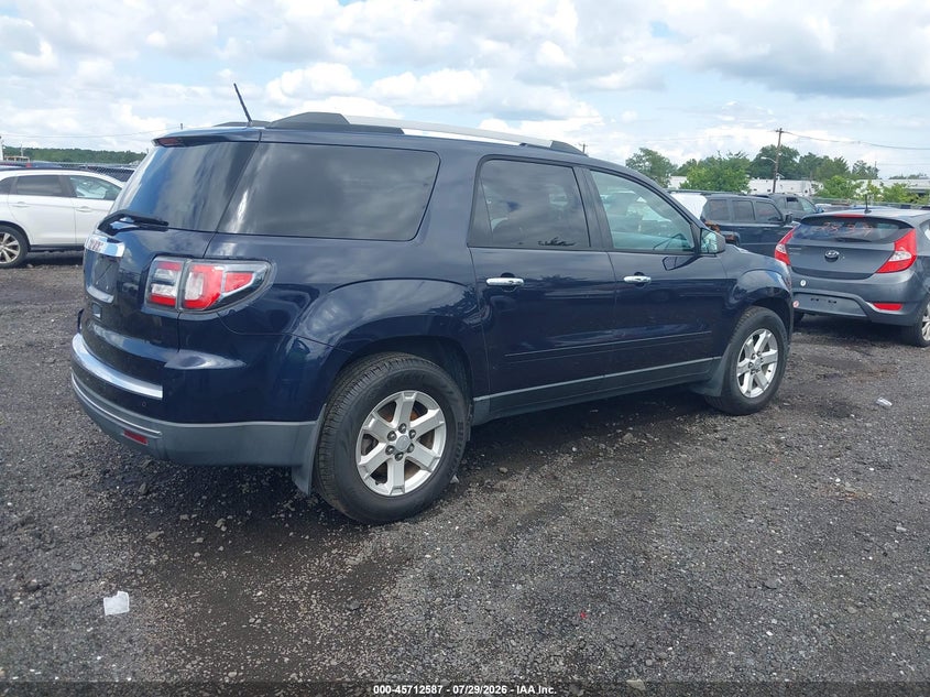 Vin: 1gkkrned0gj199907, lot: 46211243, gmc acadia sle-1 20164