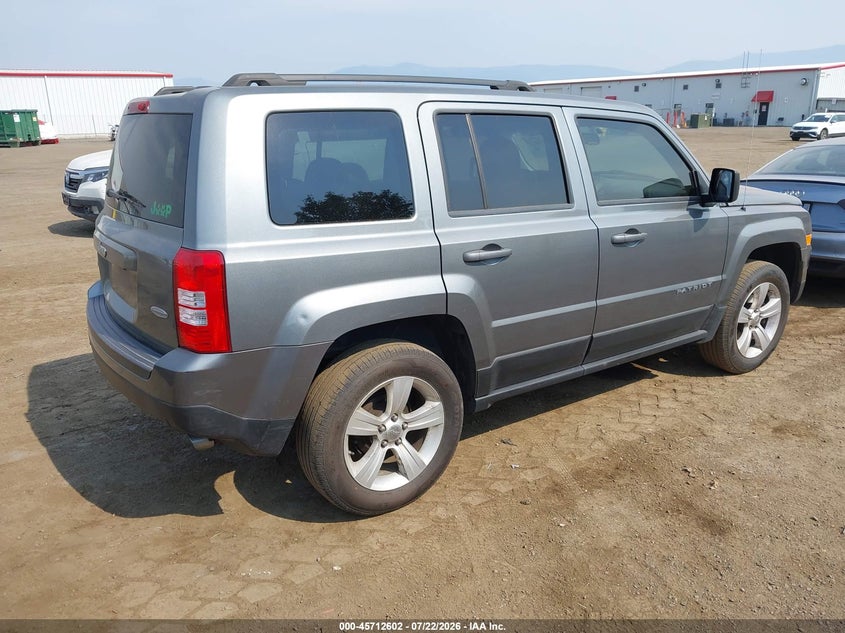 Vin: 1c4njrfb0dd108570, lot: 46211258, jeep patriot latitude 20134