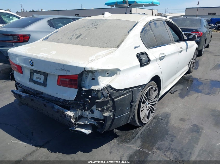 Vin: wbaja9c54jb033843, lot: 46211282, bmw 530e iperformance 20184