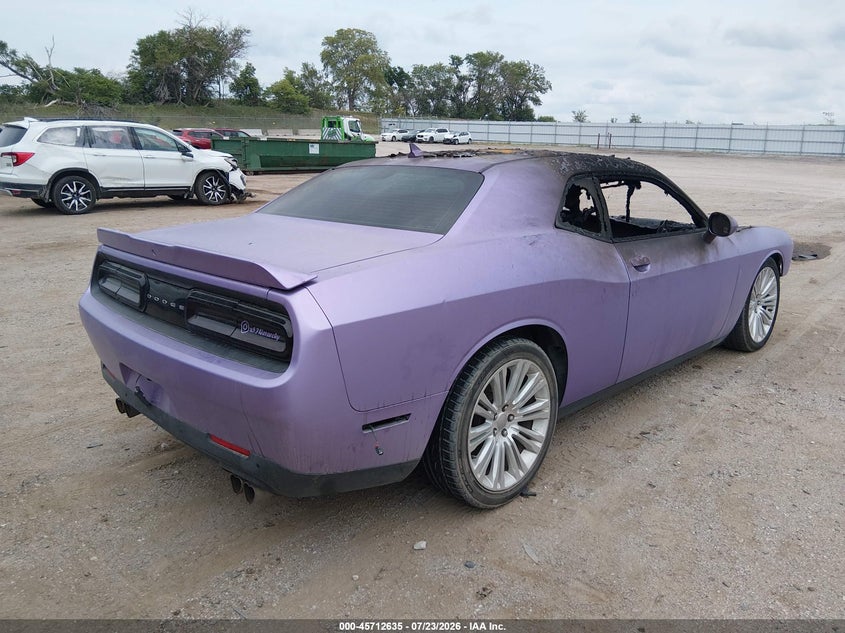 Vin: 2c3cdzbt0fh718850, lot: 46211291, dodge challenger r/t plus 20154