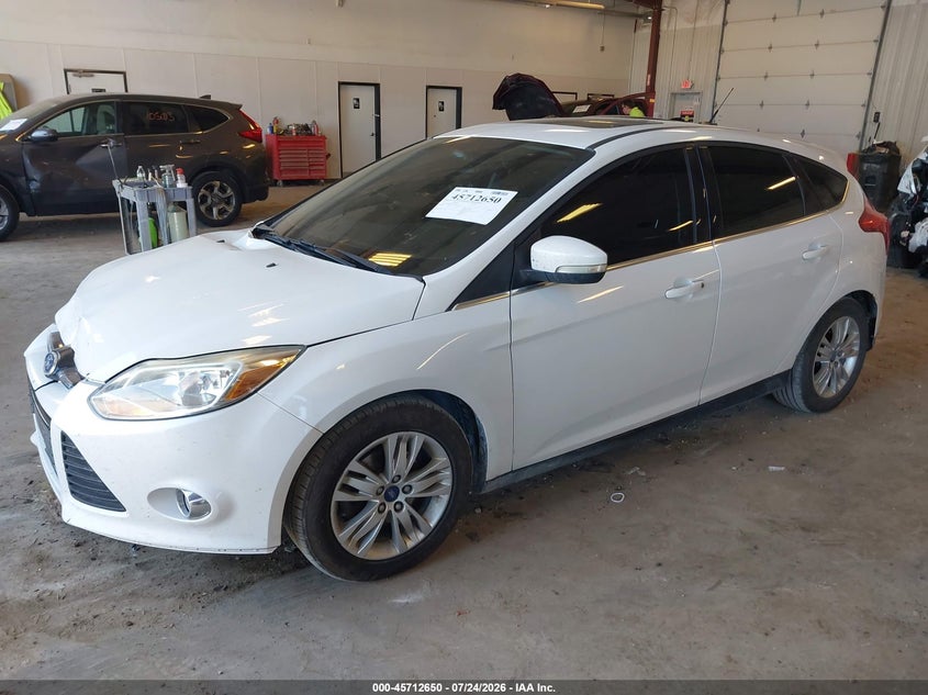 Vin: 1fahp3m24cl252743, lot: 46211306, ford focus sel 20122