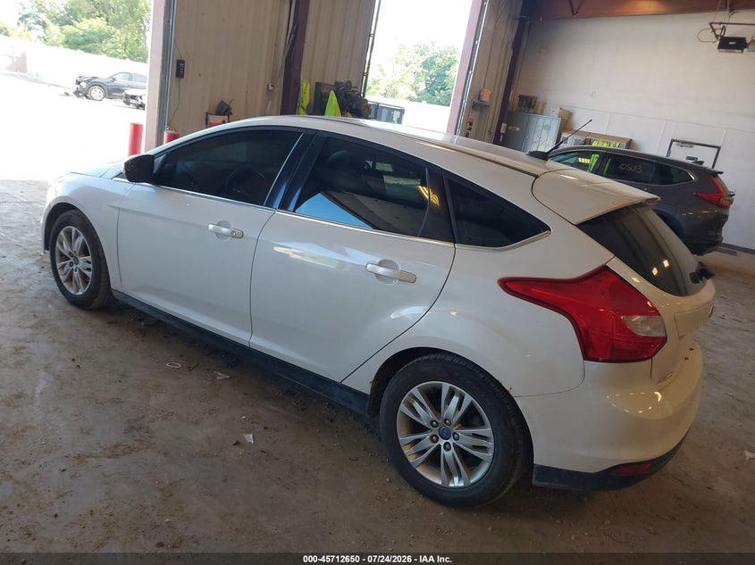 Vin: 1fahp3m24cl252743, lot: 46211306, ford focus sel 20123
