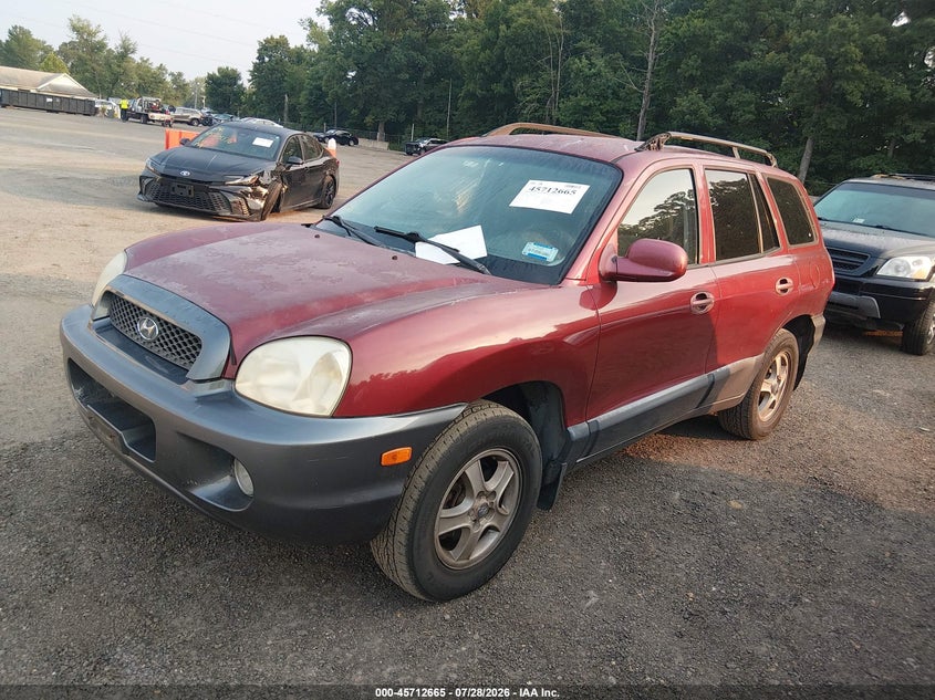 2003 HYUNDAI SANTA FE auction photo 2