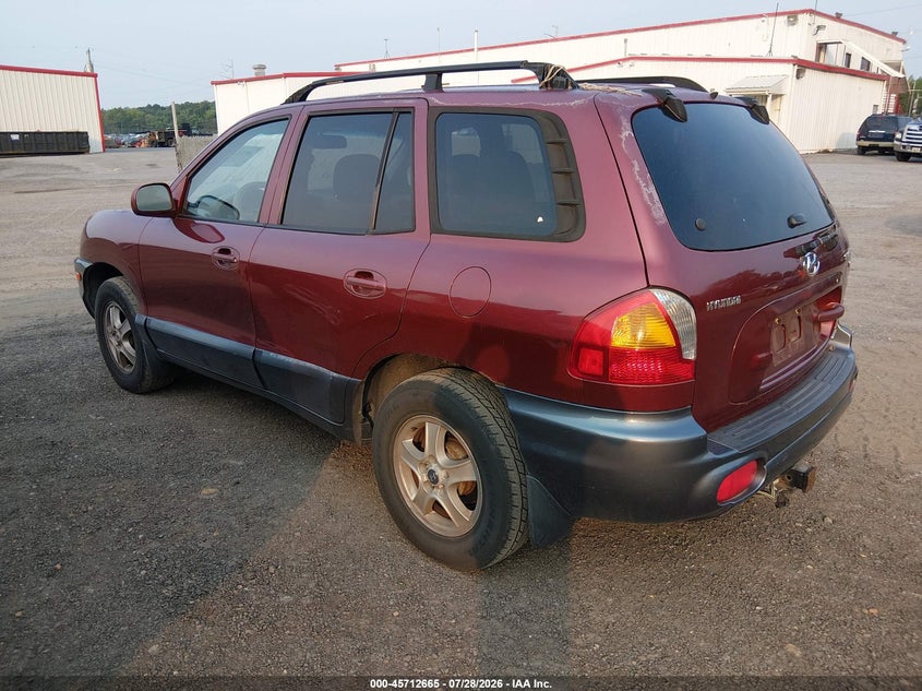 2003 HYUNDAI SANTA FE auction photo 3