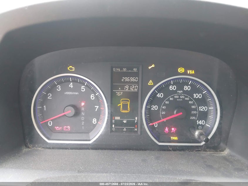 2008 HONDA CR-V auction photo 7