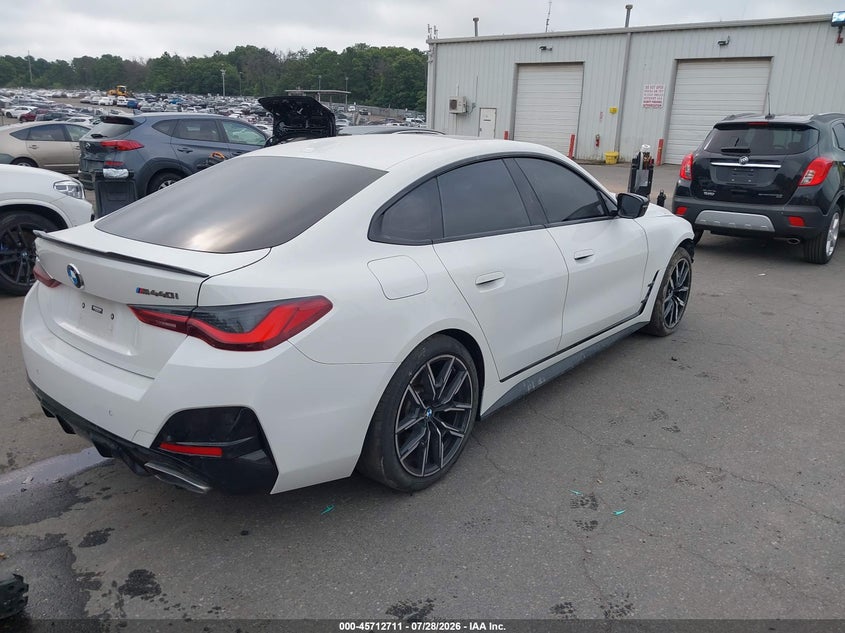 Vin: wba13aw00nfm18214, lot: 46211367, bmw m440i gran coupe xdrive 20224