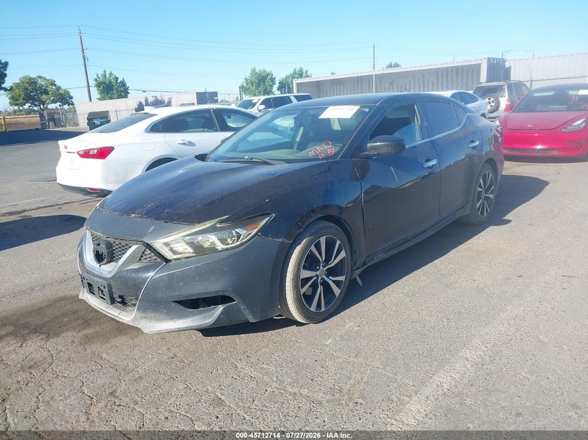 Vin: 1n4aa6ap2hc429723, lot: 46211370, nissan maxima 3.5 s 20172