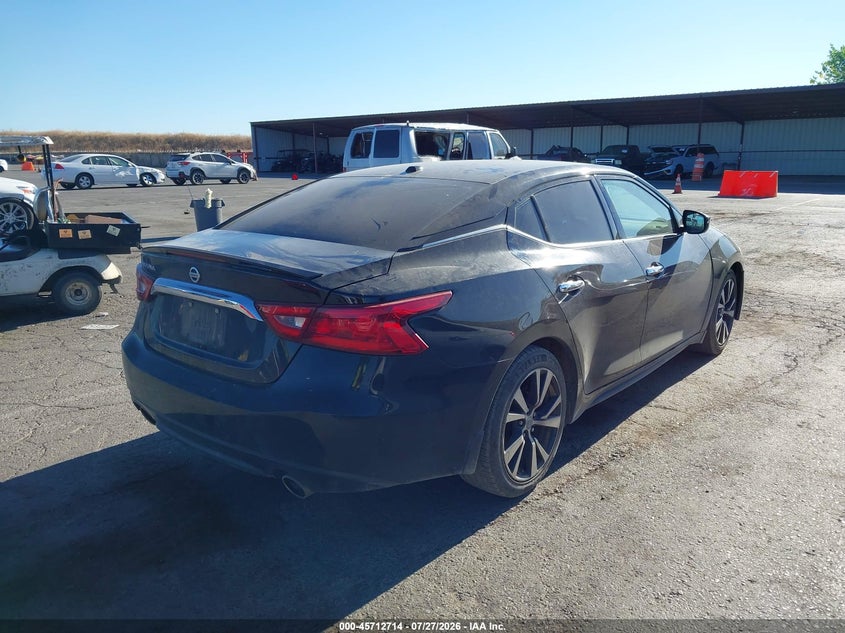 Vin: 1n4aa6ap2hc429723, lot: 46211370, nissan maxima 3.5 s 20174