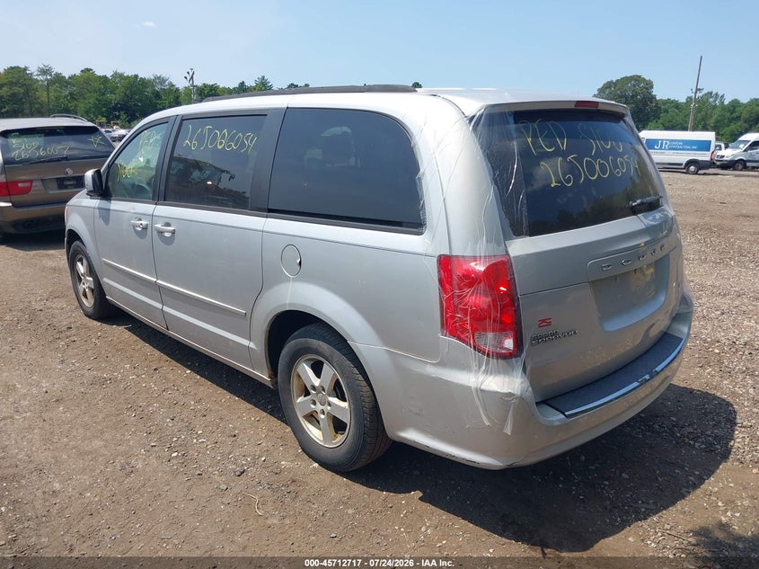 Vin: 2c4rdgcg6cr198624, lot: 46211373, dodge grand caravan sxt 20123