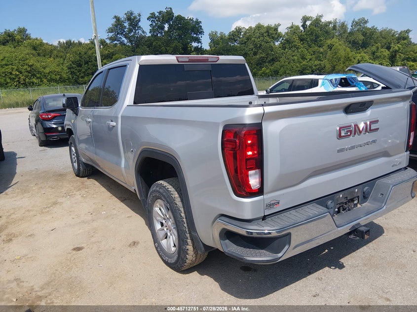 Vin: 3gtp8bed5lg294932, lot: 46211407, gmc sierra 1500 2wd  short box sle 20203