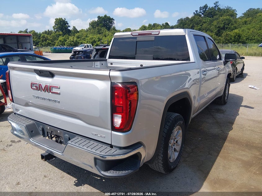 Vin: 3gtp8bed5lg294932, lot: 46211407, gmc sierra 1500 2wd  short box sle 20204