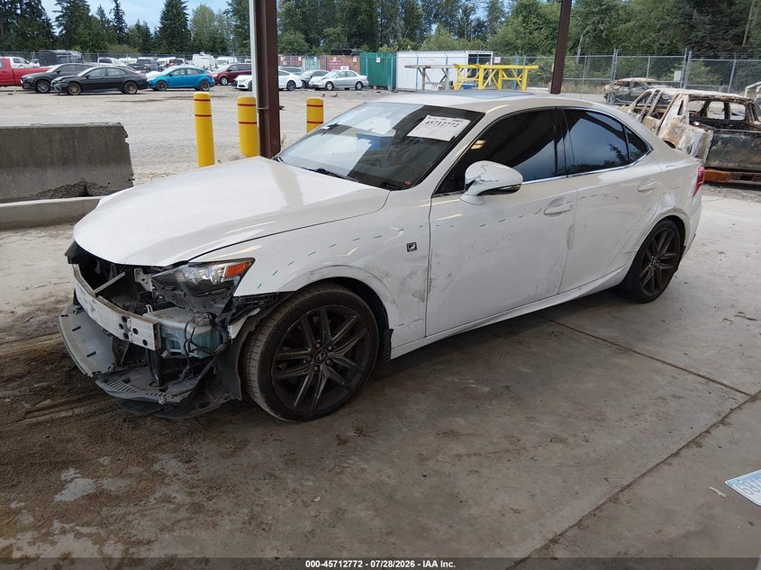 2016 LEXUS IS 200T auction photo 2