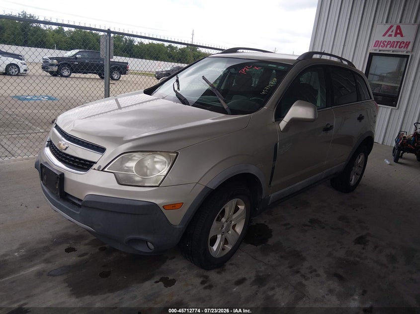 Vin: 3gnal2ek8es521461, lot: 46211430, chevrolet captiva sport fleet ls 20142