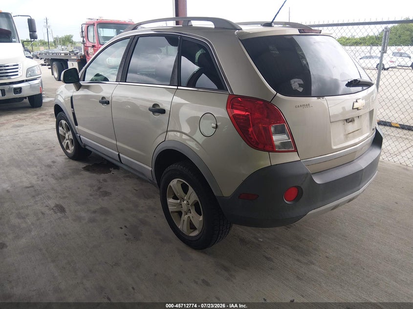 Vin: 3gnal2ek8es521461, lot: 46211430, chevrolet captiva sport fleet ls 20143