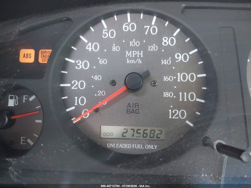 1998 INFINITI QX4 auction photo 7