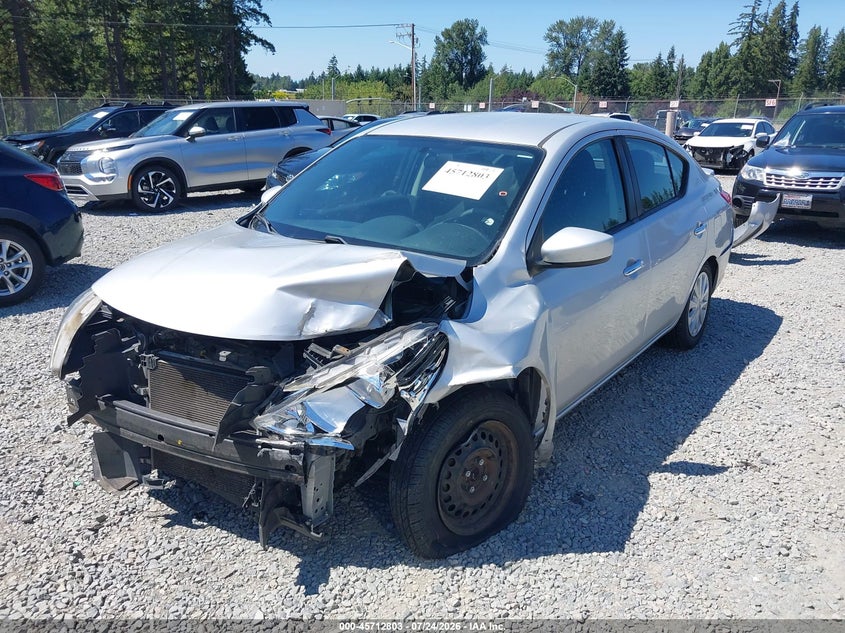 Vin: 3n1cn7ap2jk433612, lot: 46211459, nissan versa 1.6 sv 20182
