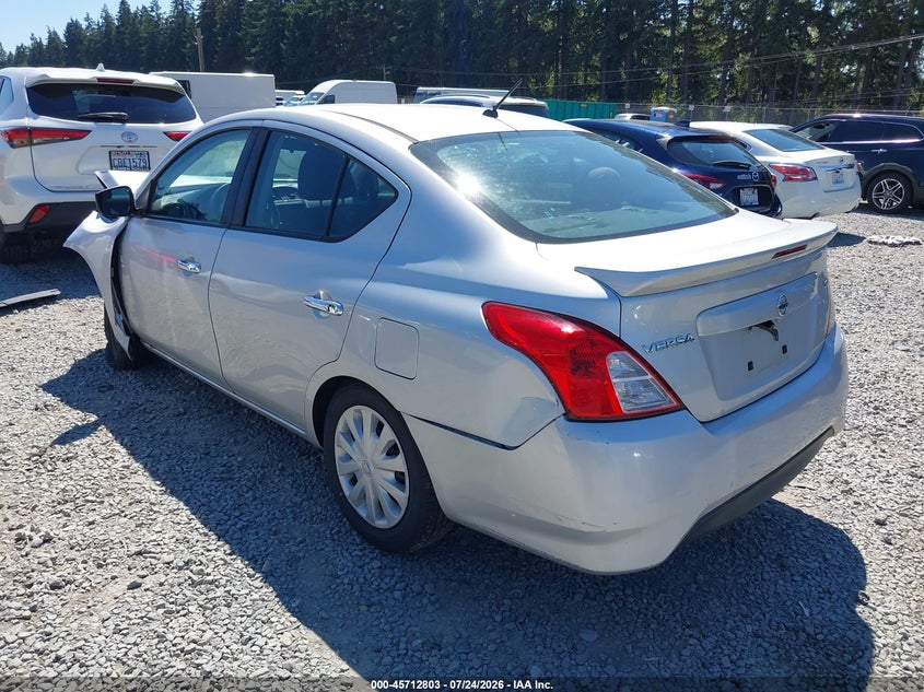 Vin: 3n1cn7ap2jk433612, lot: 46211459, nissan versa 1.6 sv 20183