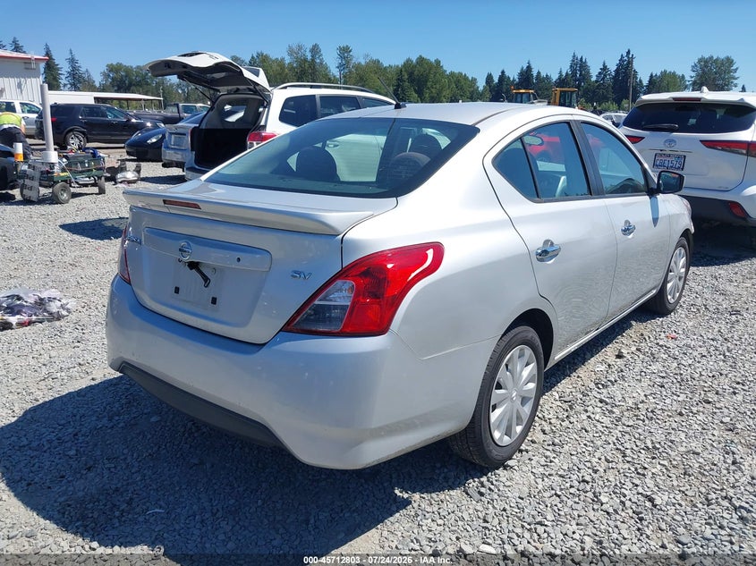 Vin: 3n1cn7ap2jk433612, lot: 46211459, nissan versa 1.6 sv 20184