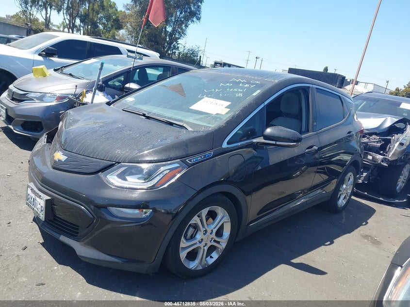 Vin: 1g1fy6s02m4114561, lot: 46211491, chevrolet bolt ev fwd lt 20212
