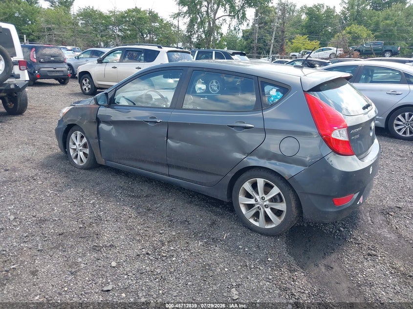 Vin: kmhcu5ae7cu052842, lot: 46211495, hyundai accent se 20123