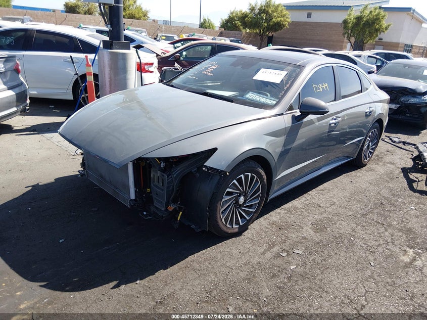Vin: kmhl54jj9pa066219, lot: 46211505, hyundai sonata hybrid limited 20232