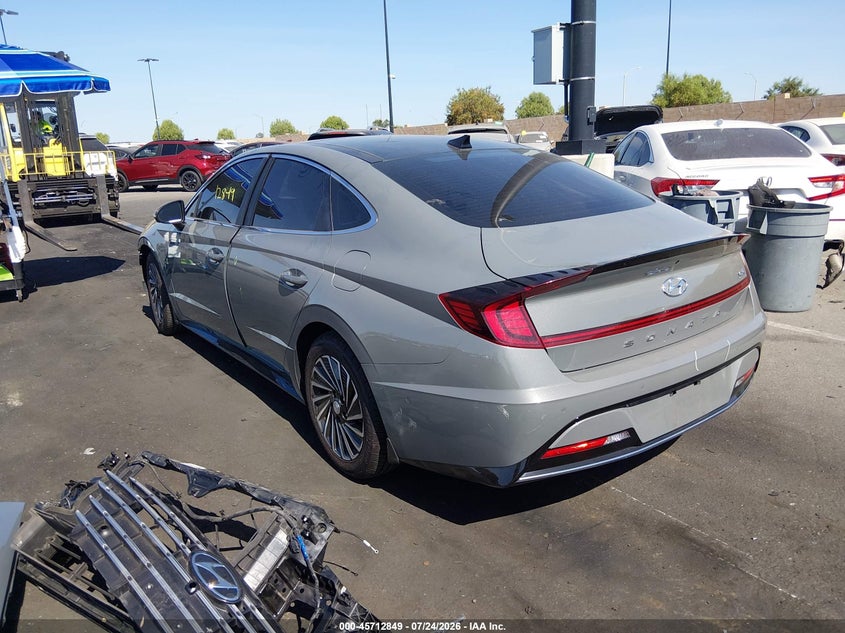 Vin: kmhl54jj9pa066219, lot: 46211505, hyundai sonata hybrid limited 20233