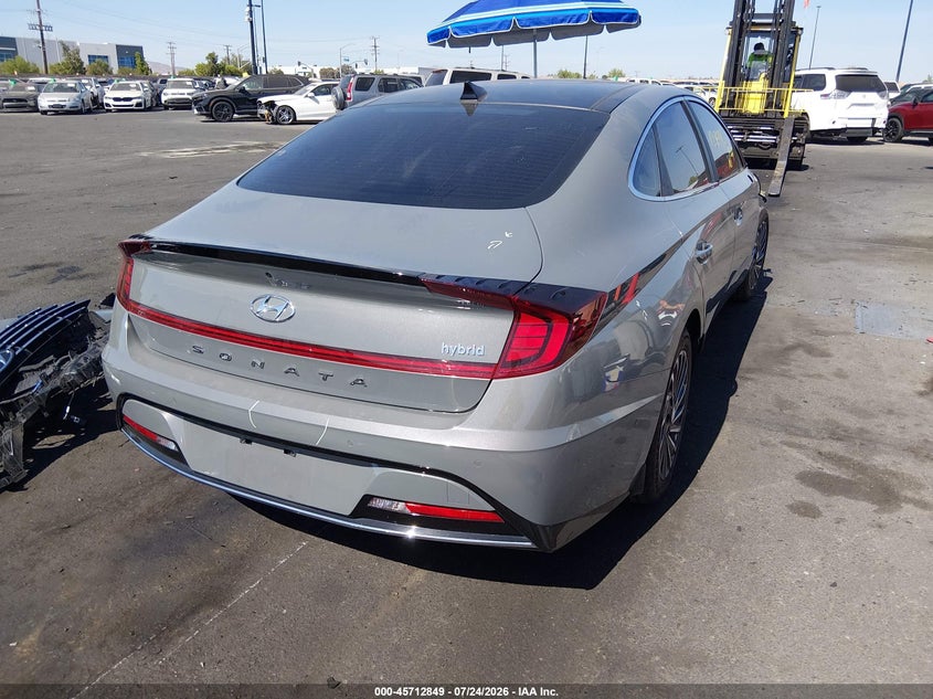 Vin: kmhl54jj9pa066219, lot: 46211505, hyundai sonata hybrid limited 20234