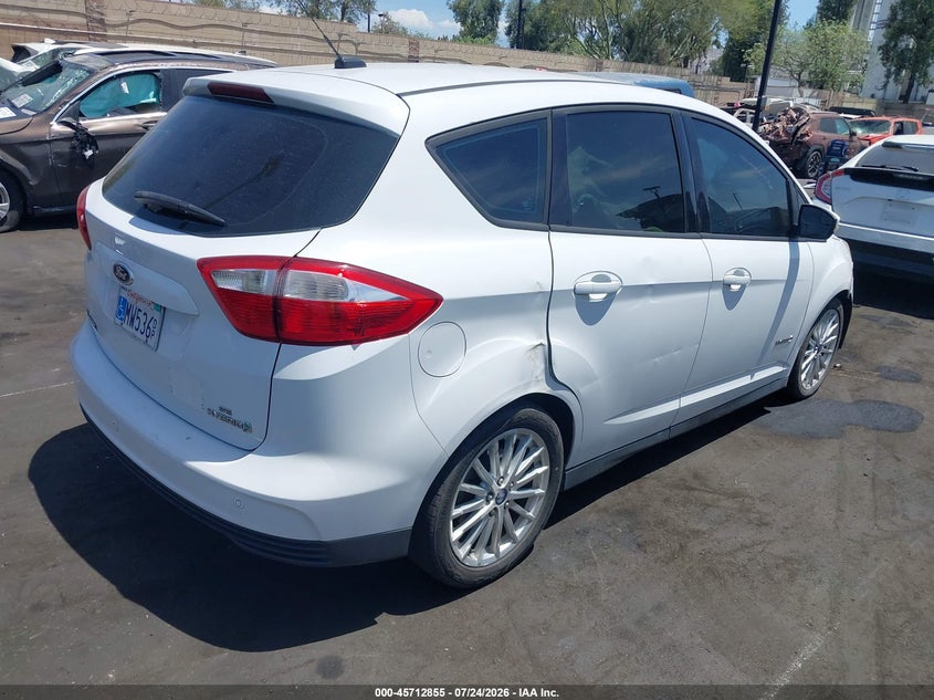 Vin: 1fadp5au1dl548465, lot: 46211511, ford c-max hybrid se 20134
