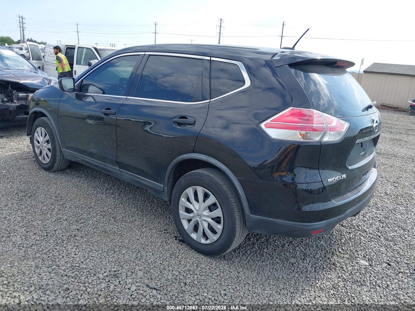 2016 NISSAN ROGUE auction photo 3