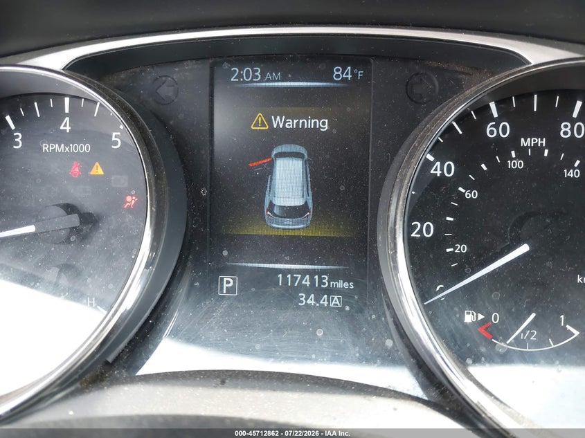 2016 NISSAN ROGUE auction photo 7