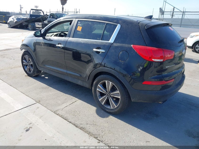 Vin: kndpcca66e7600806, lot: 46211536, kia sportage sx 20143