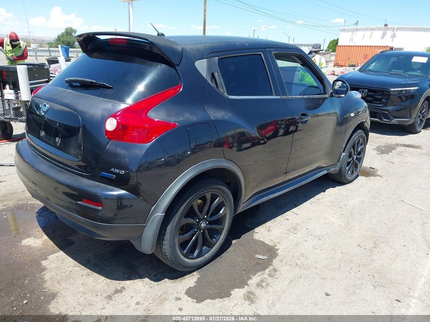 Vin: jn8af5mv4et482794, lot: 46211551, nissan juke s 20144