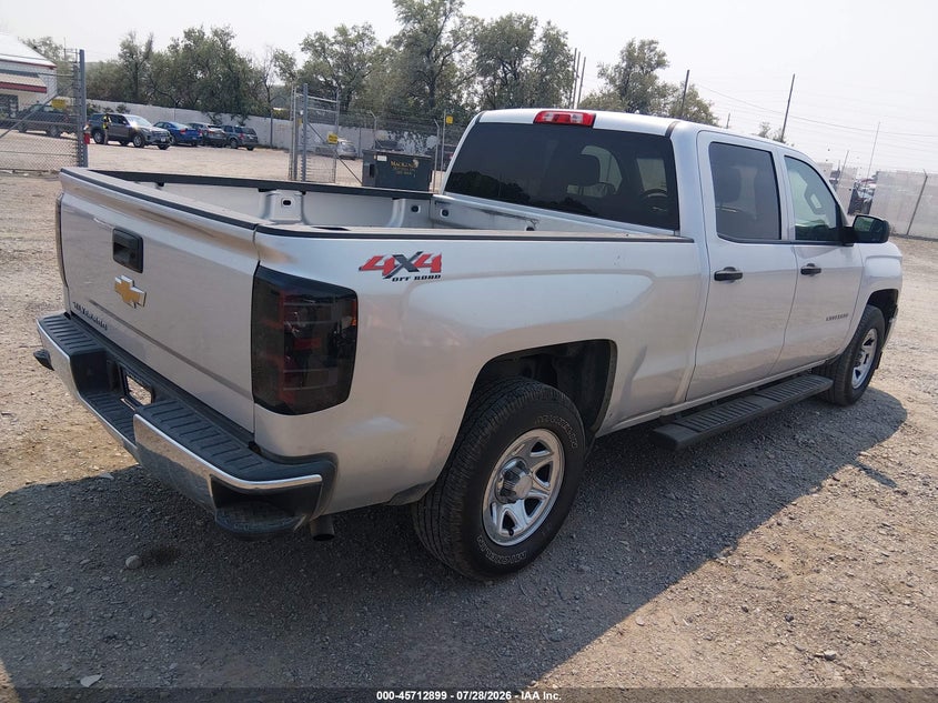 Vin: 3gcukpecxeg272890, lot: 46211555, chevrolet silverado 1500 work truck 20144