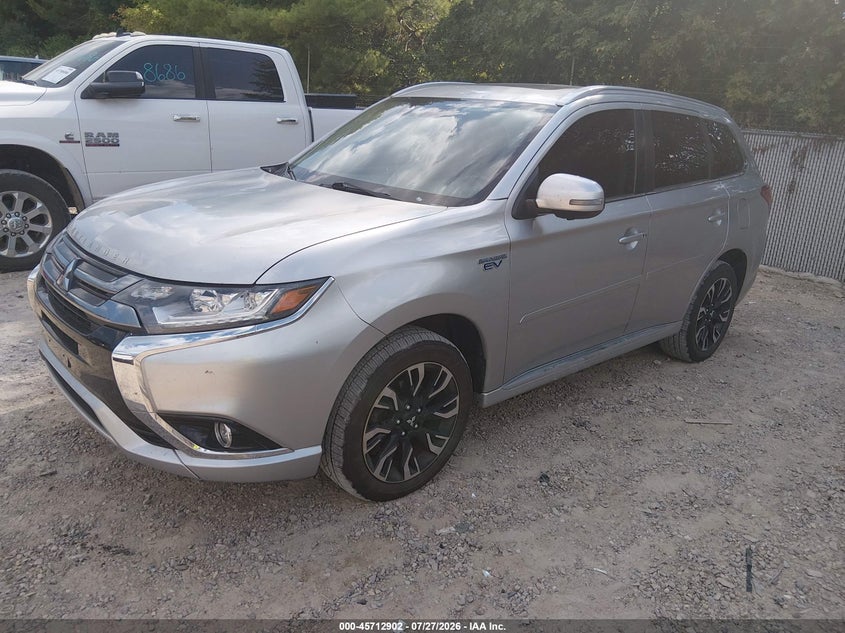 Vin: ja4j24a59jz066716, lot: 46211558, mitsubishi outlander phev gt 20182