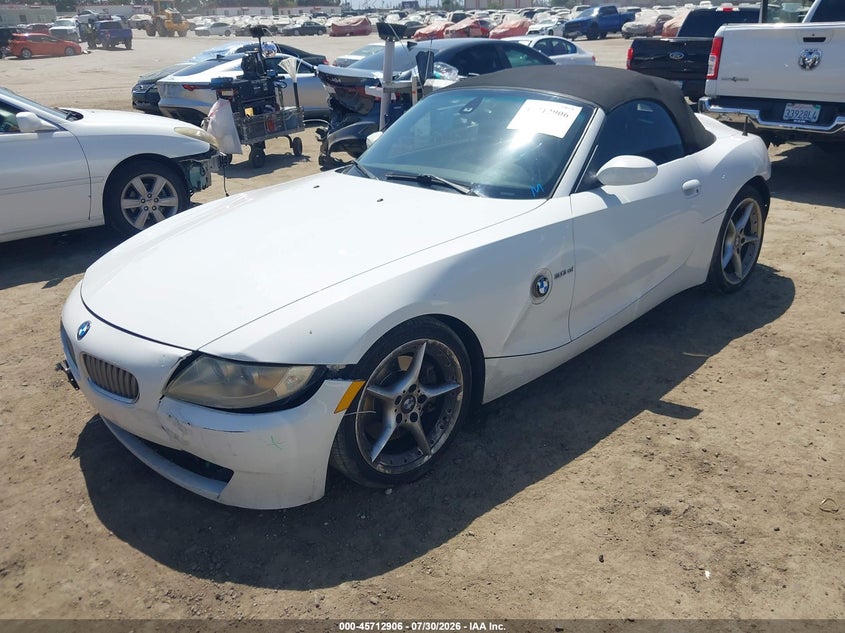 2008 BMW Z4, Удар сзади, IAAI, VIN 4USBU53568LW93503 — фото 2