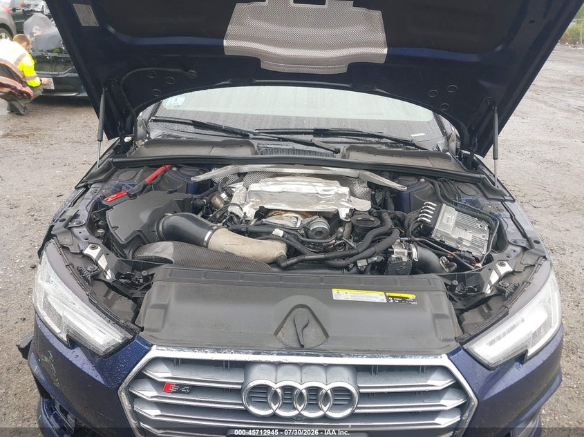 AUDI S4 2019 VIN WAUC4AF48KA074472
