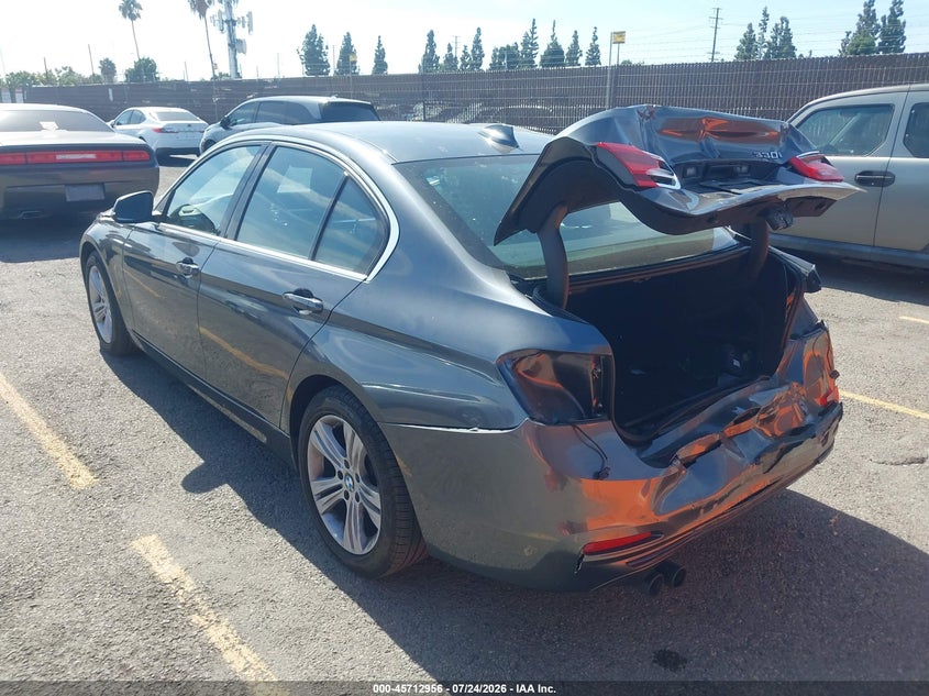 Vin: wba8b9c52jee82256, lot: 46211612, bmw 330i 20183