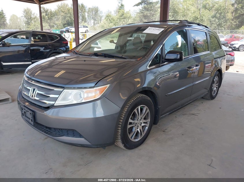 2012 HONDA ODYSSEY VAN 3.5L V-6 VVT, 248HP