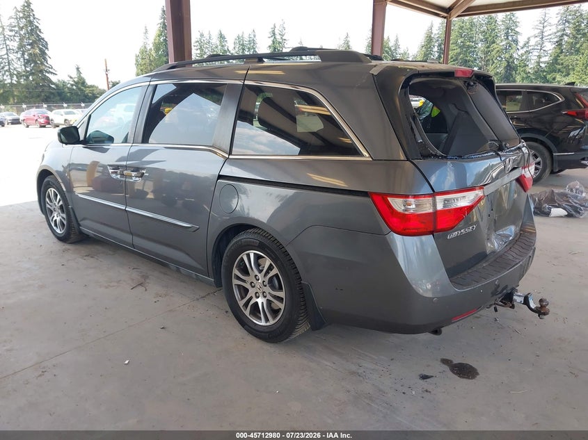 2012 HONDA ODYSSEY VAN 3.5L V-6 VVT, 248HP